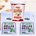 Choco Crunchy Peanut Butter + 2 Rolled Oats Pack Combo